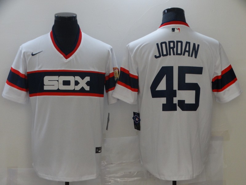 Men Chicago White Sox #45 Jordan White Game 2021 Nike MLB Jerseys